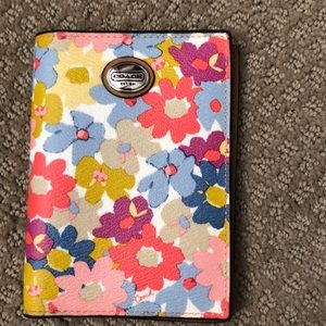 Coach passport/ID card holder
